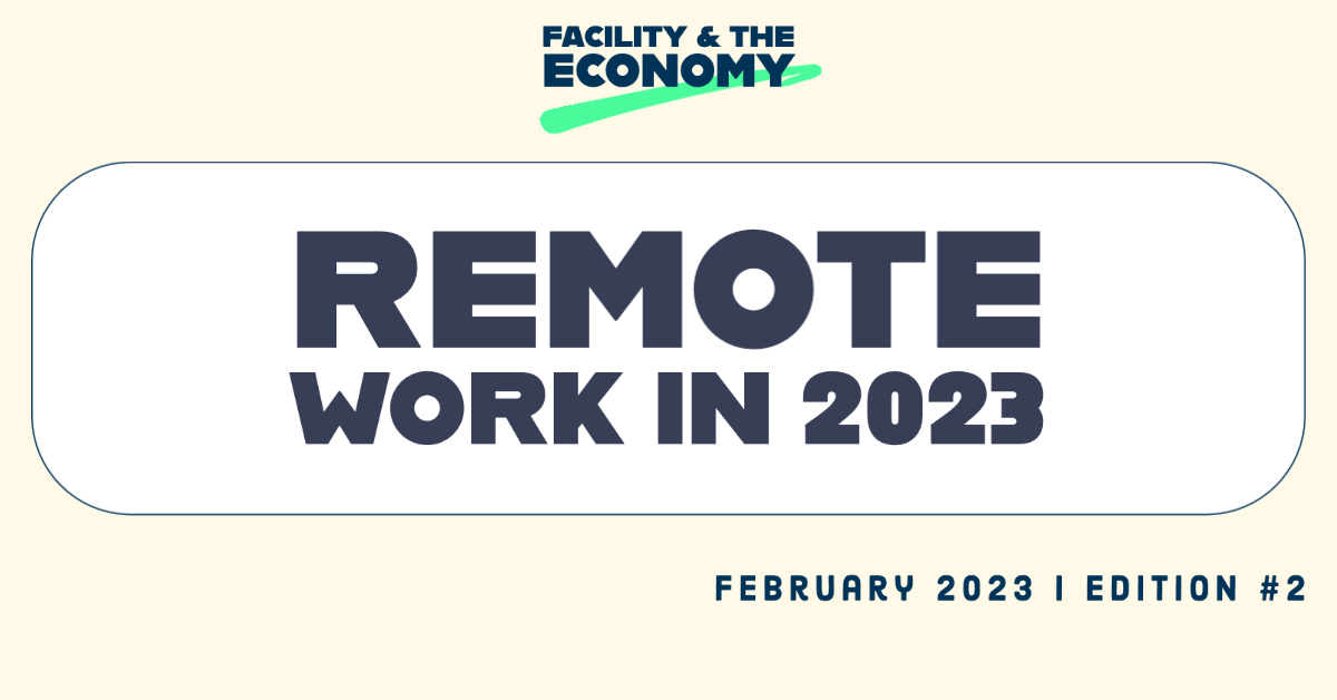 Remote work in 2023.